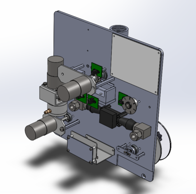 扬尘检测(β射线法)结构模组